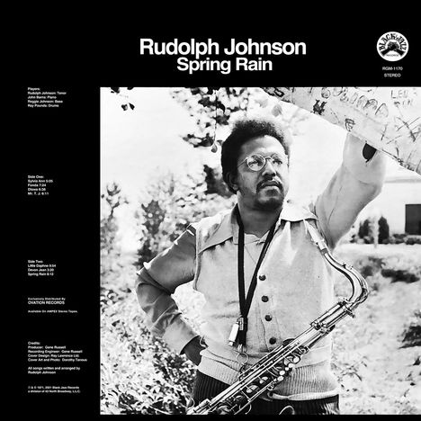 Rudolph Johnson: Spring Rain (Reissue), LP