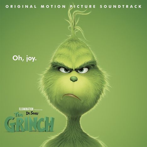 Filmmusik: Dr.Seuss' The Grinch: Original Motion Picture Soundtrack (Limited Edition) (Clear With Red &amp; White Swirl Vinyl), LP