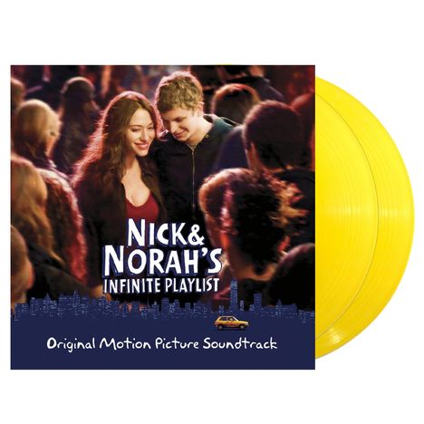 Nick &amp; Norah's Infinite Playlist (O.S.T.) (Yellow Yugo Vinyl), 2 LPs