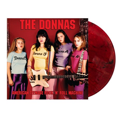 Donnas: American Teenage Rock 'n' Roll Machine (remastered) (Orange/Black Swirl Vinyl), LP