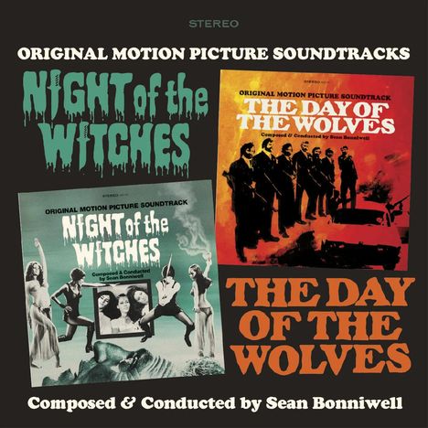 Sean Bonniwell: Filmmusik: Night Of The Witches / Day Of The Wolves, CD