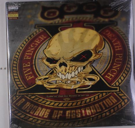 Five Finger Death Punch: A Decade Of Destruction (Limited-Edition) (Red Vinyl), 2 LPs