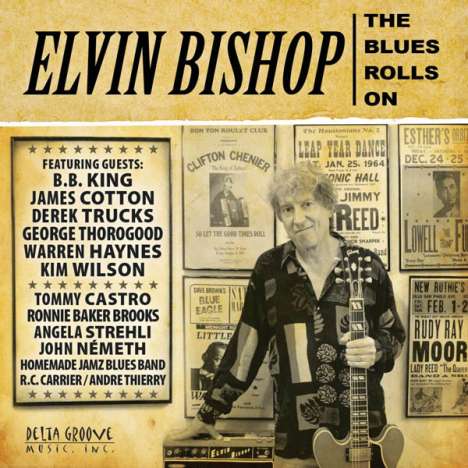 Elvin Bishop: The Blues Rolls On, CD