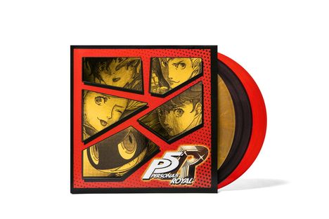 Atlus Sound Team: Persona 5 Royal (Red, Black Ice &amp; Gold Nugget Vinyl), 3 LPs