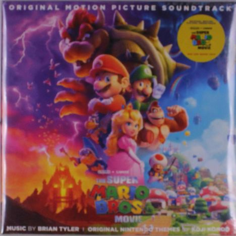 Filmmusik: Super Mario Bros. Movie (Red &amp; Green Vinyl), 2 LPs