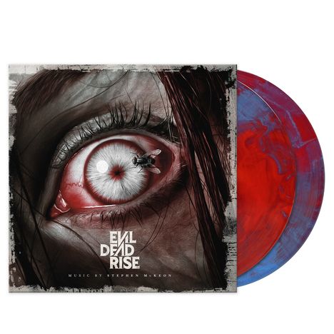 Filmmusik: Evil Dead Rise (180g) ("Deadite &amp; Blood" Hand Poured Colored Vinyl), 2 LPs