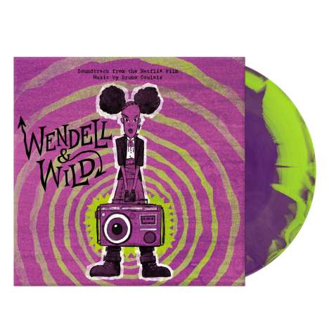 Bruno Coulais (geb. 1954): Filmmusik: Wendell &amp; Wild (180g) (Green + Purple »Demon« Swirl Vinyl), LP