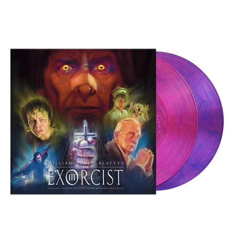 Filmmusik: The Exorcist III (Neon Pink &amp; Purple Smoke Vinyl), 2 LPs