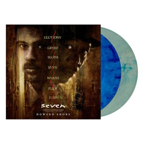 Howard Shore (geb. 1946): Filmmusik: Se7en (Blue &amp; Green Vinyl) (O.S.T.), LP