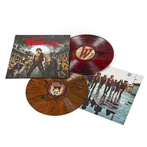 Barry De Vorzon: Warriors - O.S.T. (remastered) (180g) (Red &amp; Rust Smoke Vinyl), 2 LPs