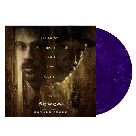 Howard Shore (geb. 1946): Filmmusik: Se7en ("Pride" Bertus Exclusive-Sin Version) (Purple Vinyl), 2 LPs