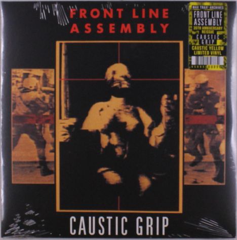 Front Line Assembly: Caustic Grip (35th Anniversary Edition) (Limited Caustic Yellow Vinyl), LP