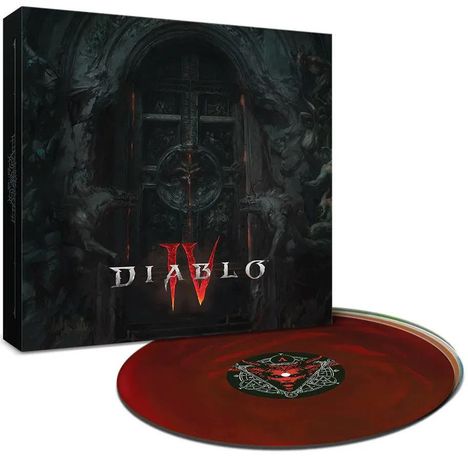 Filmmusik: Diablo IV  (Grizzly Rage Gold, Grim Harvest Green, Frost Nova Blue &amp; Rapture Red Vinyl), 4 LPs