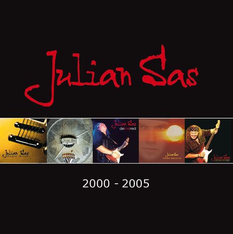 Julian Sas: 2000 - 2005, 7 CDs
