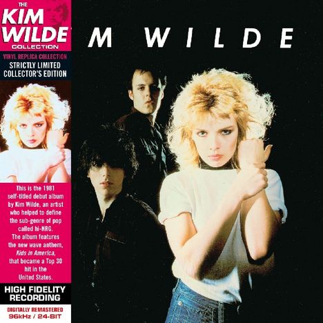 Kim Wilde: Kim Wilde (Limited Collector's Edition Vinyl Replica), CD