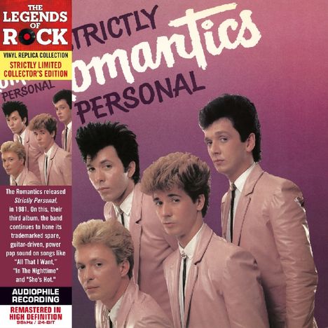 The Romantics: Strictly Personal (Limited-Collectors-Edition), CD