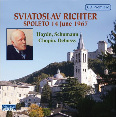 Svjatoslav Richter - Richter in Spoleto (14.6.1967), CD