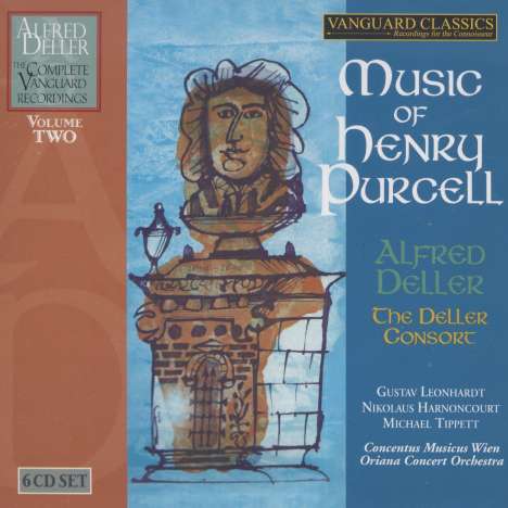 Alfred Deller Edition Vol.2 - Henry Purcell, 6 CDs
