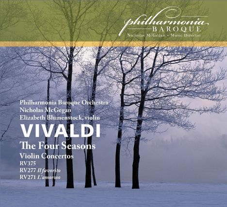 Antonio Vivaldi (1678-1741): Concerti op.8 Nr.1-4 "4 Jahreszeiten", CD