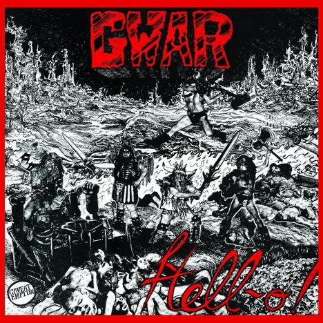 Gwar: Hell-O! (Anniversary Edition) (Red/Clear Splatter-Vinyl), LP