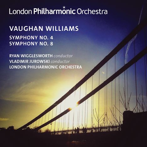 Ralph Vaughan Williams (1872-1958): Symphonien Nr.4 &amp; 8, CD