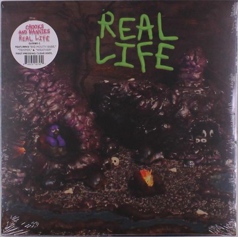 Crooks &amp; Nannies: Real Life (Clear Vinyl), LP