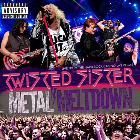 Twisted Sister: Metal Meltdown, 1 CD, 1 DVD und 1 Blu-ray Disc