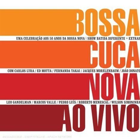 Bossa Cuca Nova: Ao Vivo, 1 CD und 1 DVD