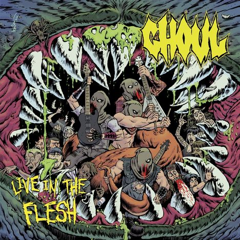 Ghoul (Thrash Metal): Live In The Flesh, CD