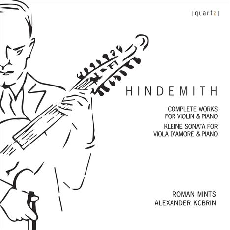 Paul Hindemith (1895-1963): Sämtliche Werke für Violine &amp; Klavier, CD