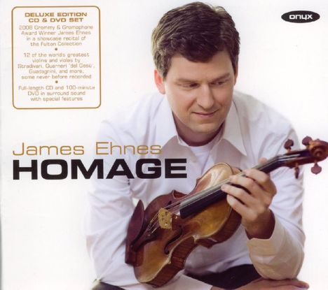 James Ehnes - Homage, 1 CD und 1 DVD