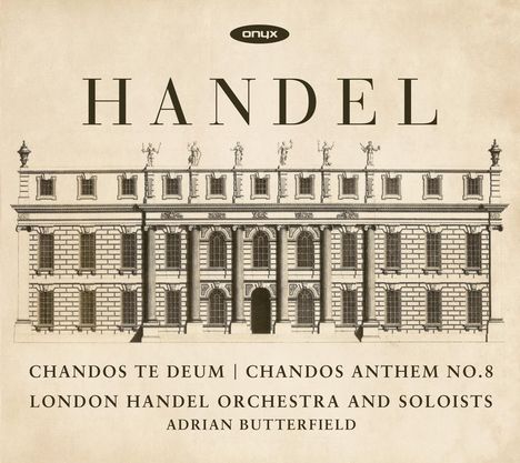 Georg Friedrich Händel (1685-1759): Chandos Te Deum HWV 281, CD