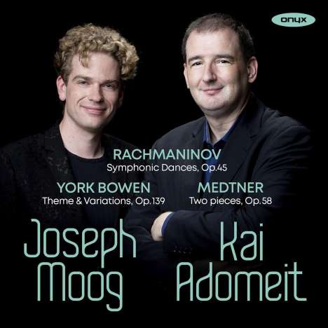 Joseph Moog &amp; Kai Adomeit - Stücke für 2 Klaviere, CD