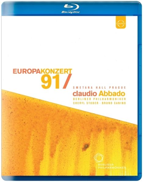 Berliner Philharmoniker - Europakonzert 1991 (Prag), Blu-ray Disc
