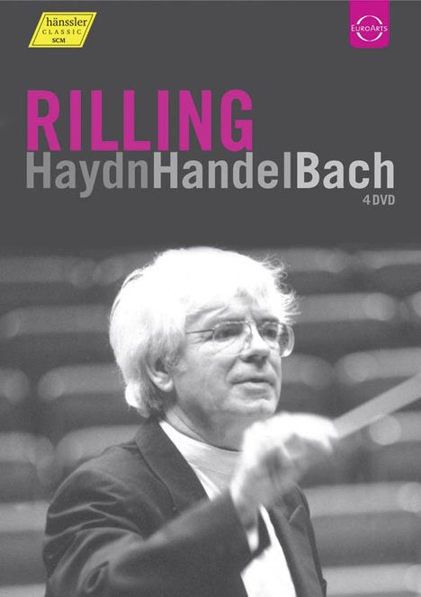Helmuth Rilling - Haydn / Händel / Bach, 4 DVDs