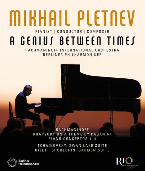 Mikhail Pletnev - A Genius between Times, 2 Blu-ray Discs und 4 Super Audio CDs