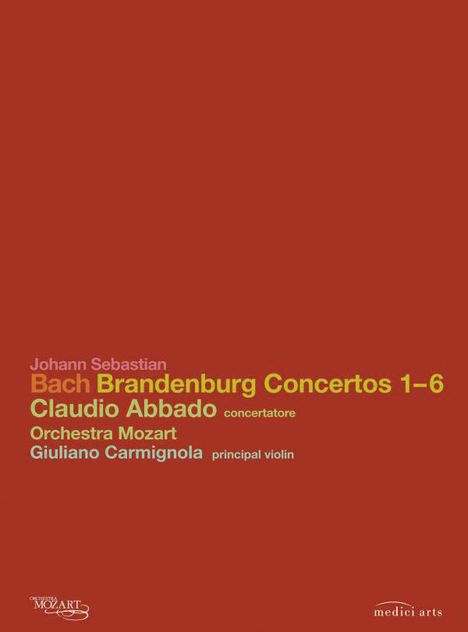 Johann Sebastian Bach (1685-1750): Brandenburgische Konzerte Nr.1-6, DVD