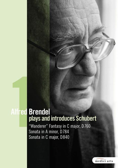 Alfred Brendel plays &amp; introduces Schubert 1, DVD