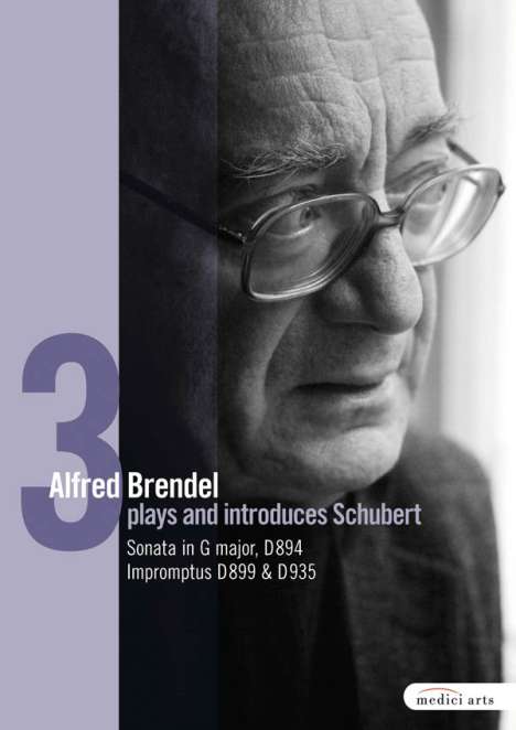 Alfred Brendel plays &amp; introduces Schubert 3, DVD
