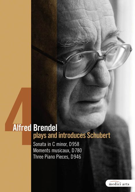 Alfred Brendel plays &amp; introduces Schubert 4, DVD