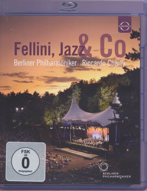 Berliner Philharmoniker - Waldbühnenkonzert 2011 "Fellini,Jazz &amp; Co.", Blu-ray Disc