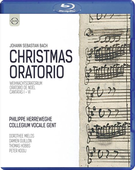 Johann Sebastian Bach (1685-1750): Weihnachtsoratorium BWV 248, Blu-ray Disc