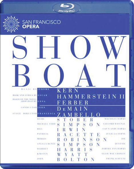 Jerome Kern (1885-1945): Showboat, Blu-ray Disc
