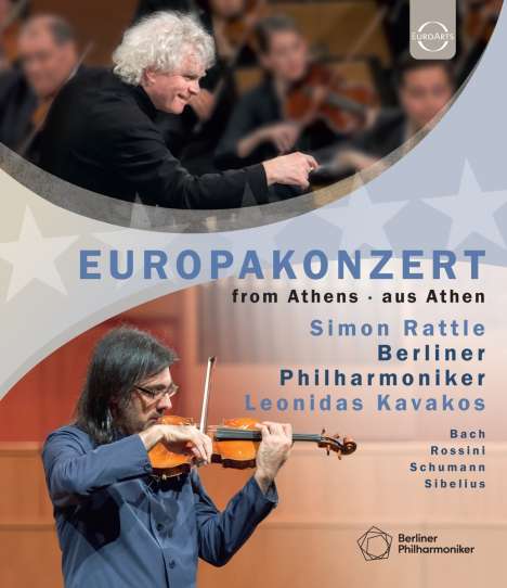 Berliner Philharmoniker - Europakonzert 2015 (Athen), Blu-ray Disc