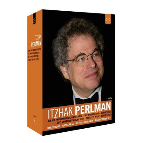 Itzhak Perlman - 70th Anniversary Edition (4DVD-Box), 4 DVDs