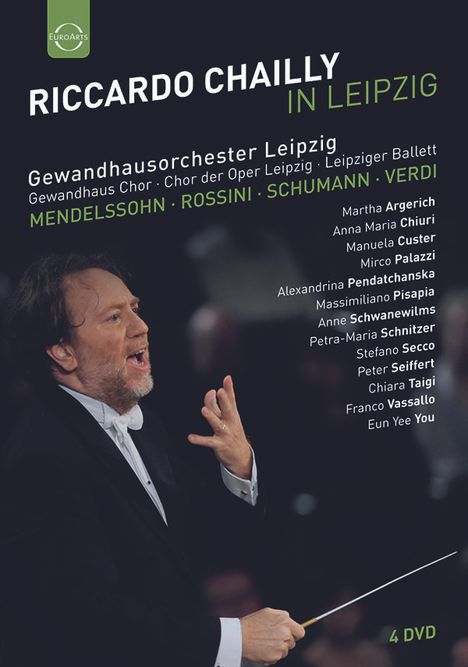 Riccardo Chailly in Leipzig, 4 DVDs