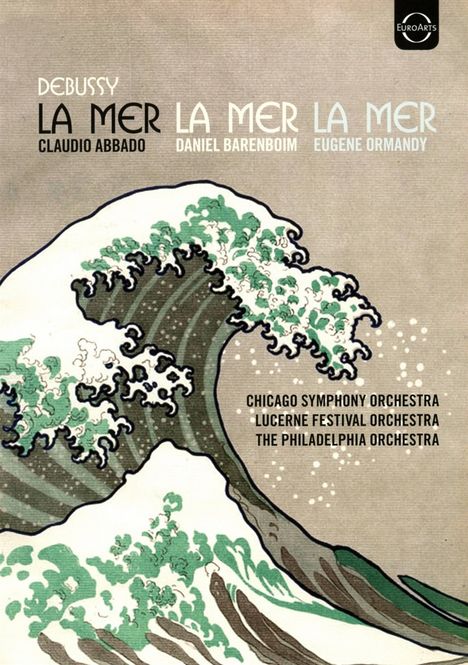 Claude Debussy (1862-1918): La Mer (3 Legendäre Einspielungen auf DVD), 2 DVDs
