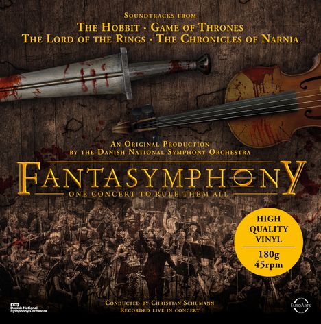 Danish National Symphony Orchestra - Fantasymphony (180g / 45rpm), LP