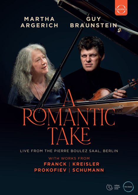 Guy Braunstein & Martha Argerich - A Romantic Take, DVD