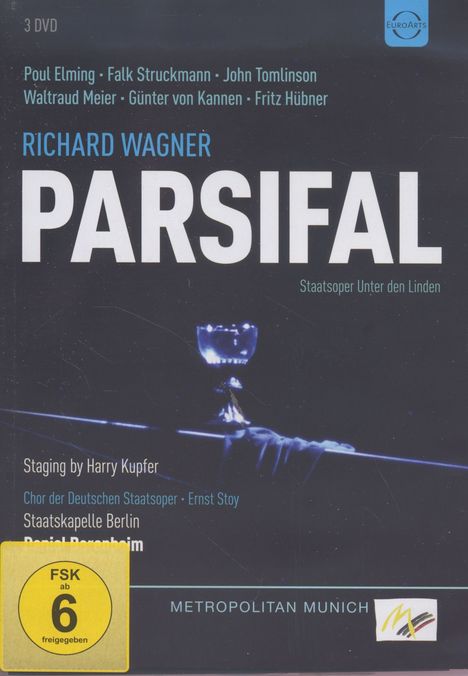 Richard Wagner (1813-1883): Parsifal, 3 DVDs